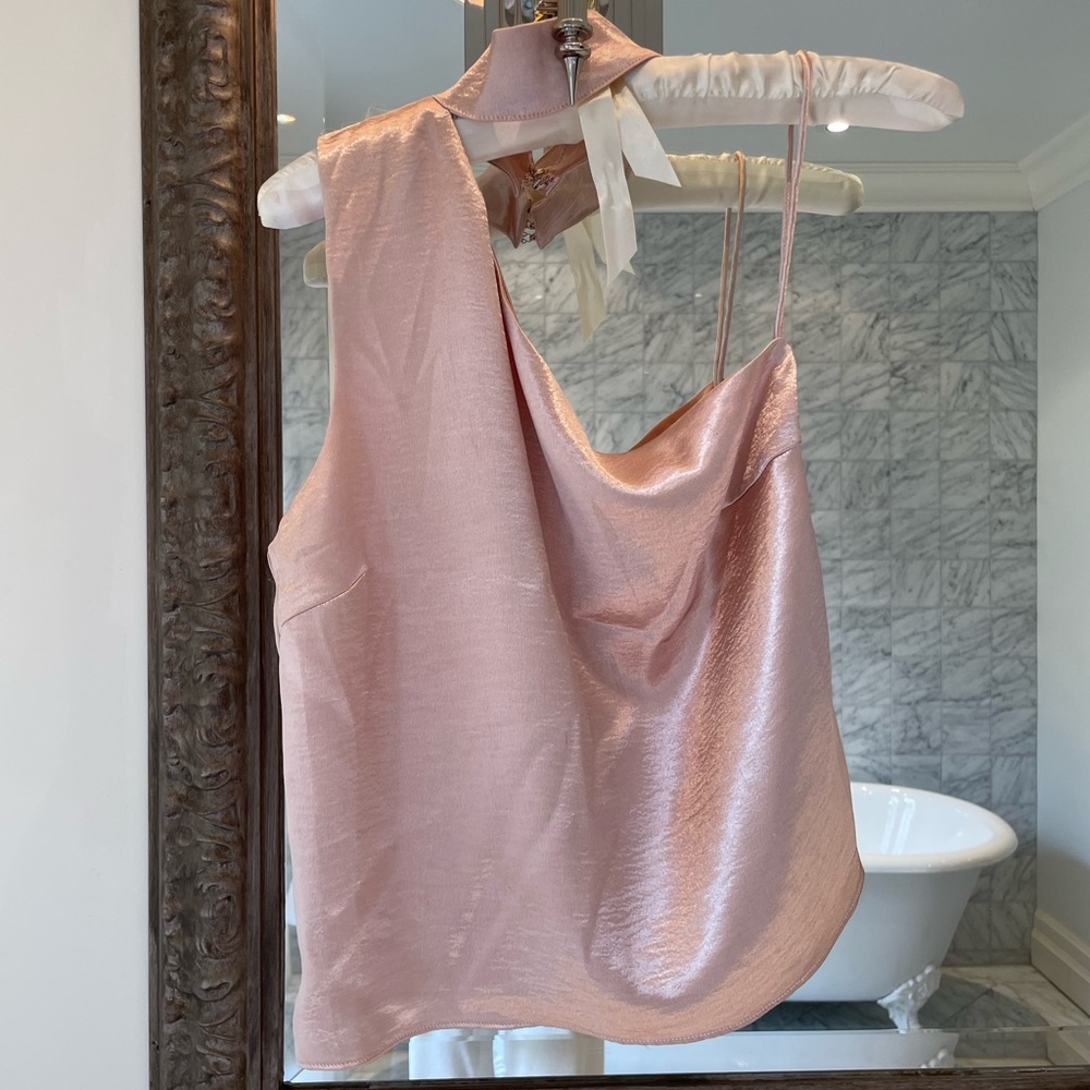 Shimmery Pink Tank